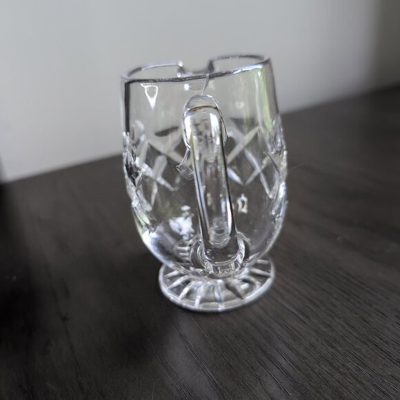 Vintage Waterford Crystal Lismore Mini Creamer and Sugar Bowl Set Cut Glass - Picture 9 of 13